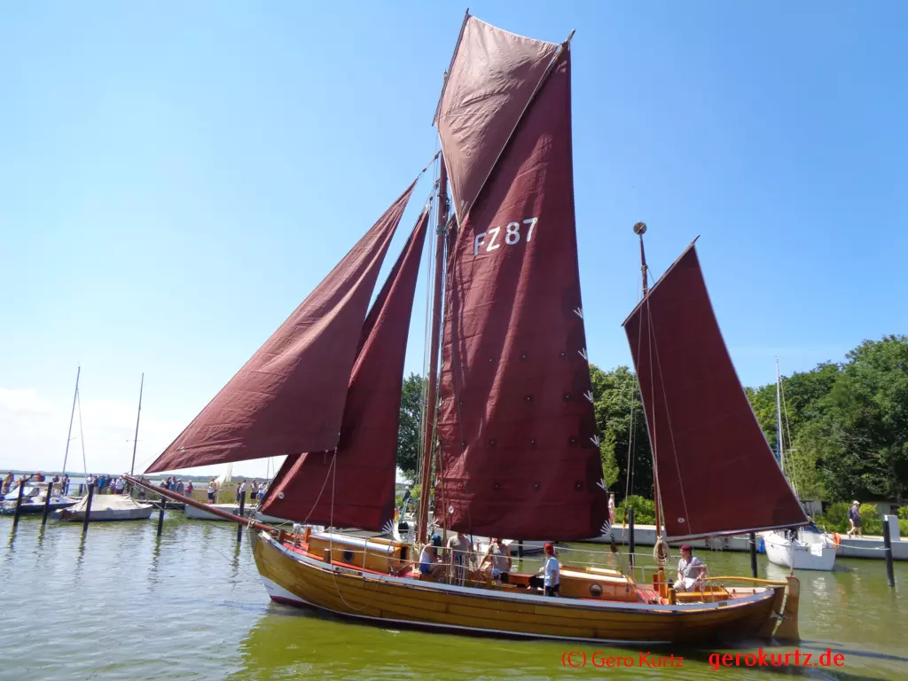 Reisebericht Ostseebad Wustrow - Zeesboot