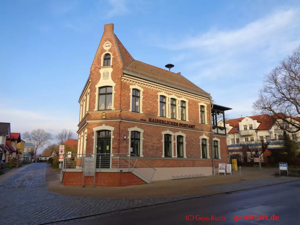 Reisebericht Ostseebad Wustrow - Kaiserliches Postamt