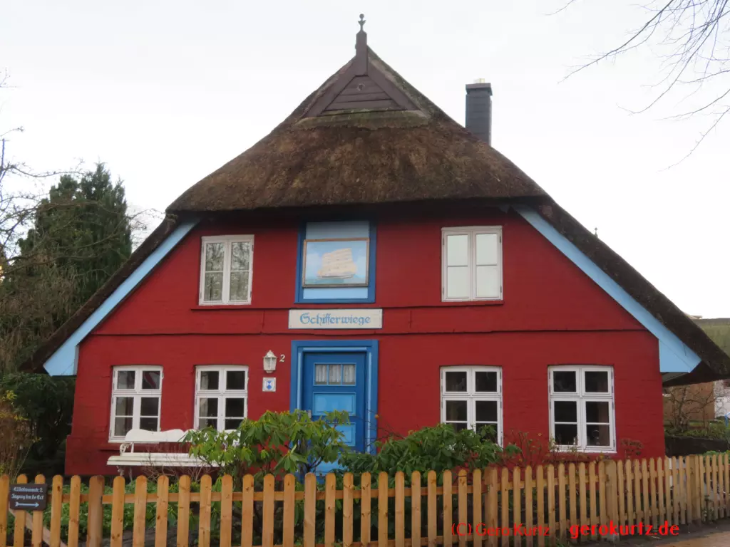 Reisebericht Ostseebad Wustrow - altes Haus Schifferwiege